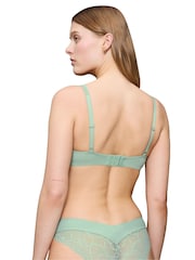 Triumph Nude Body Make-Up Illusion Lace Wired and Padded Bra - Image 5 of 8