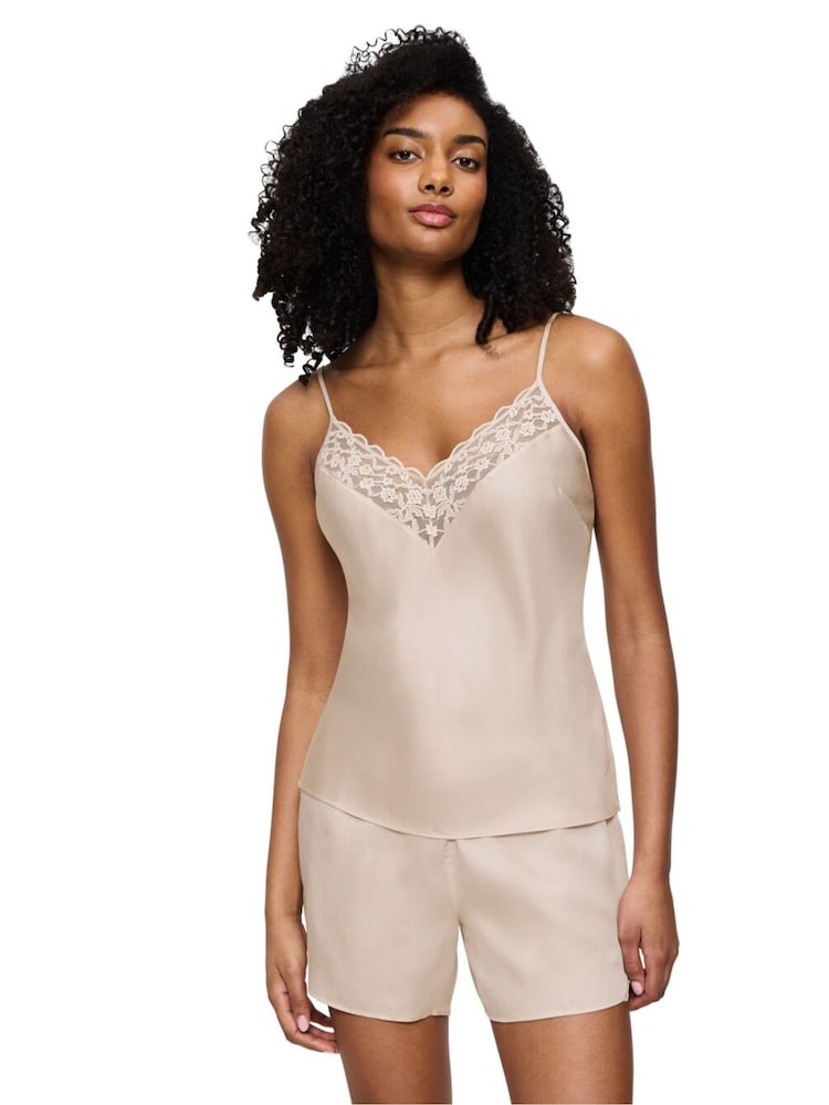 Triumph Nude Wild Azalea Florale Pyjamas - Image 1 of 5 Triumph Nude Wild Azalea Florale Pyjamas - Image 1 of 5
