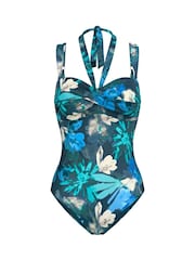 Triumph Blue Summer Fleur Padded Swimsuit - Image 5 of 5