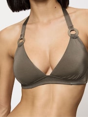 Triumph Green Midnight Swim Padded Bikini Bra - Image 4 of 5