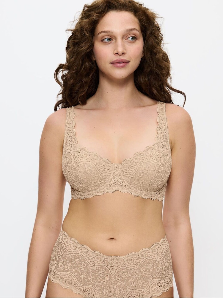 Triumph Nude Amourette Wi and Half Padded Bra - Image 4 of 5