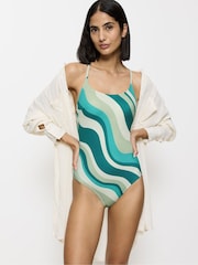 Triumph Blue Summer Mix and Match Swimsuit - Image 1 of 4