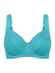 Triumph Blue Summer Mix and Match Wired Minimizer Bikini - Bild 5 von 5