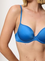 Triumph Blue Midnight Swim Push Up Bikini - Image 3 of 5