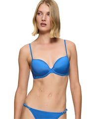 Triumph Blue Midnight Swim Push Up Bikini - Image 4 of 5