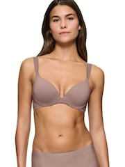 Triumph Body Make-Up Illusion Wi and Padded Brown Bra - Image 3 of 5