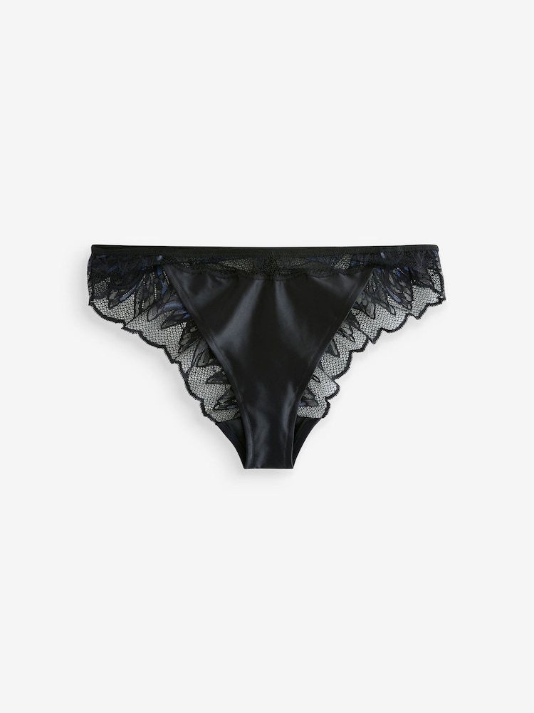 Triumph Crazy Stupid Love Highleg Tai Black Briefs - Image 5 of 5