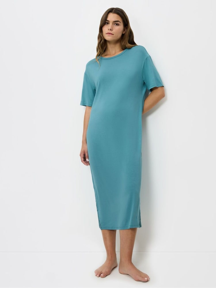 Triumph Blue Timeless Sensuality Nightdress - Image 1 of 5
