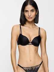 Triumph Black Crazy Stupid Love Bra - Image 1 of 5