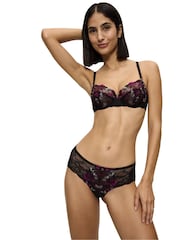 Triumph Sensual Spotlight Black Hipster Knickers - Image 1 of 5