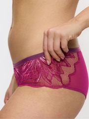 Розовый - Розовые брюки с заниженной талией Triumph Crazy Stupid Love - Image 3 of 5