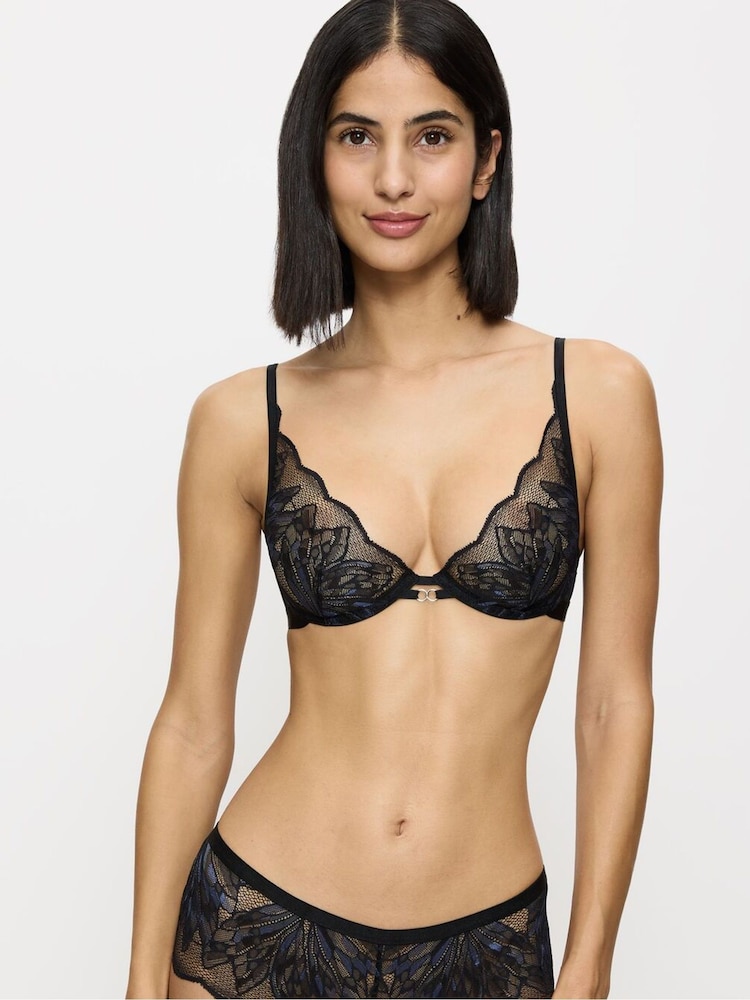 Triumph Black Crazy Stupid Love Bra - Image 1 of 5