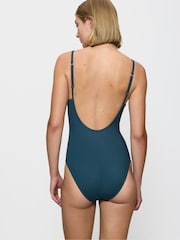 Triumph Blue Summer Twist Padded Swimsuit - Bild 2 von 5