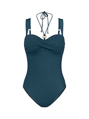 Triumph Blue Summer Twist Padded Swimsuit - Bild 5 von 5