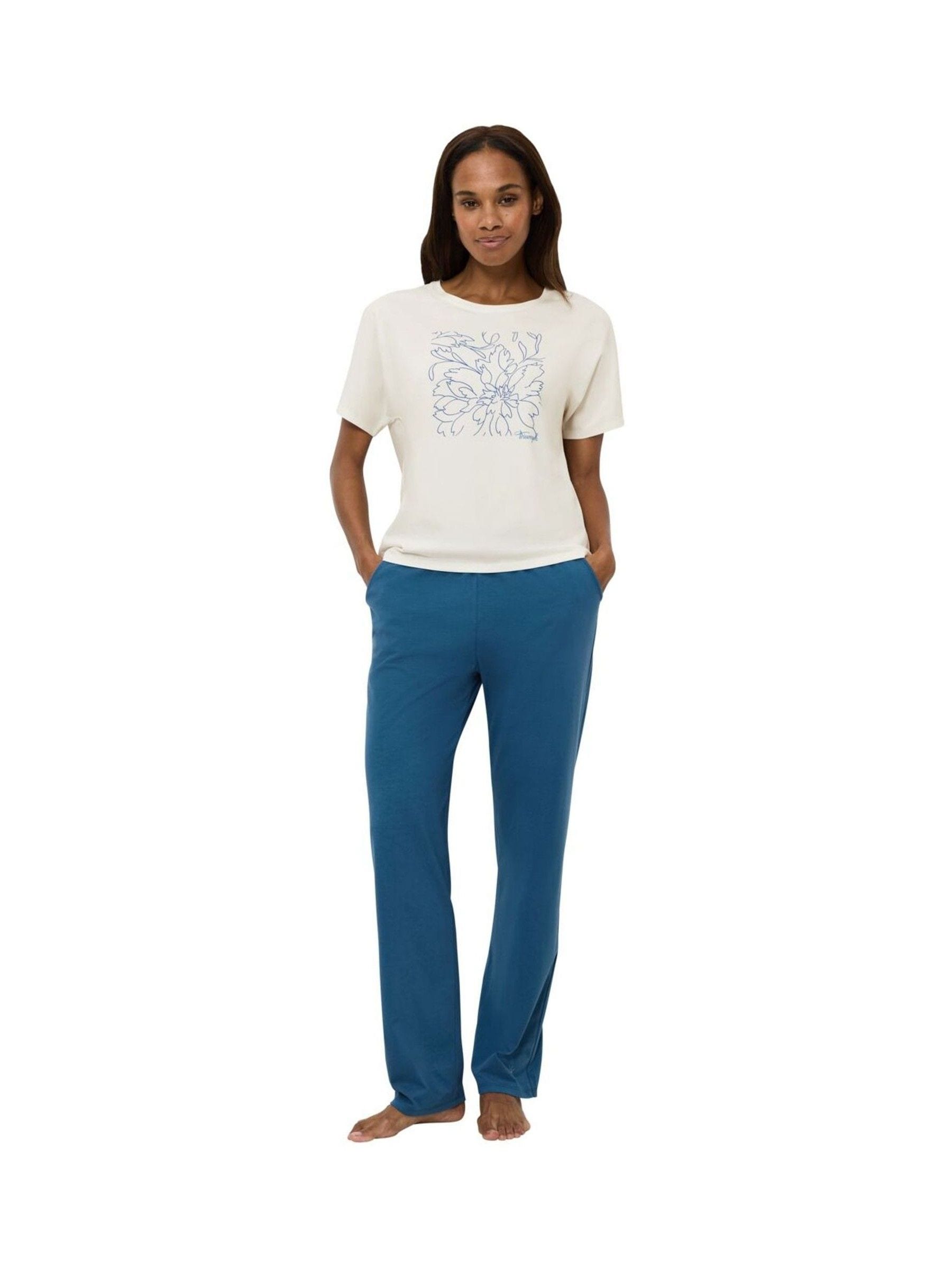 Buy Triumph Nude/Blue Mix and Match Top from Next USA