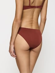 Triumph Midnight Swim Tai Brown Bikini Briefs - Image 6 of 9