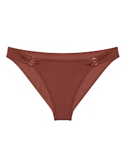 Triumph Midnight Swim Tai Brown Bikini Briefs - Image 9 of 9
