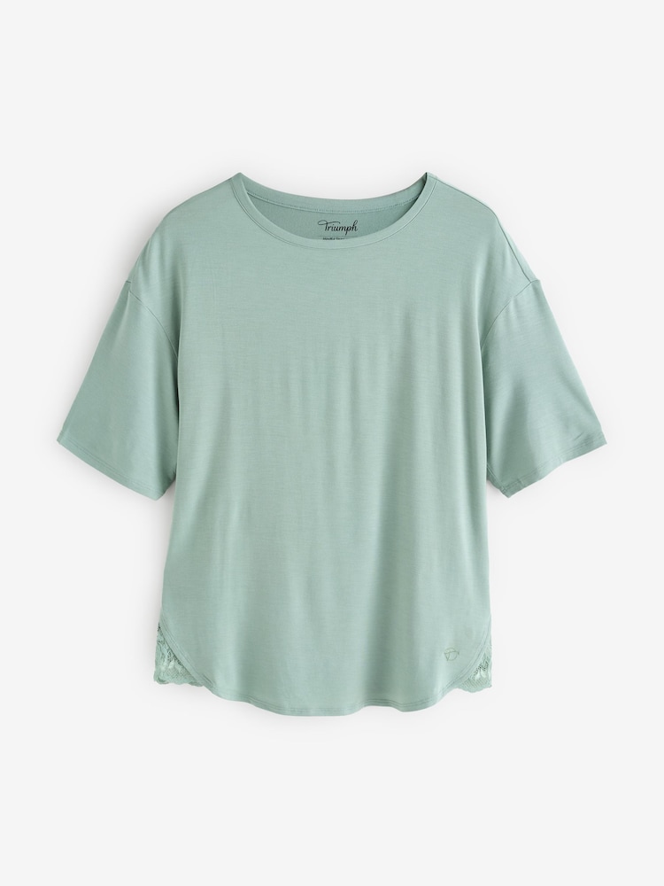 Triumph Green Timeless Sensuality Pyjamas - Image 2 of 3