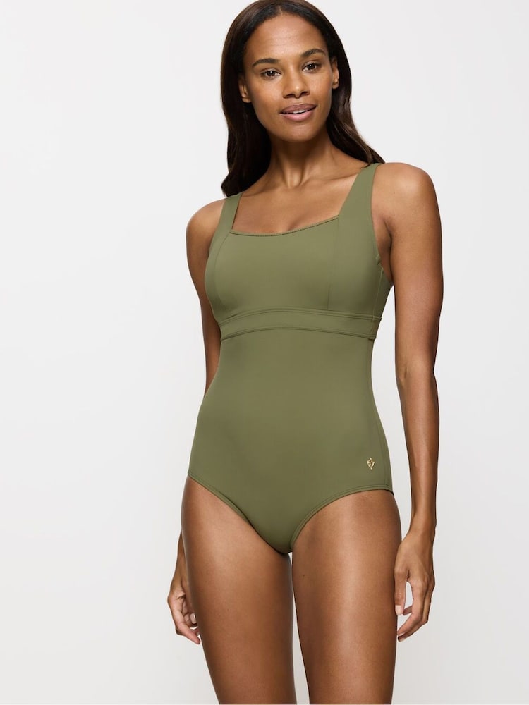 Triumph Green Summer Twist Wired Swimsuit - Bild 1 von 5
