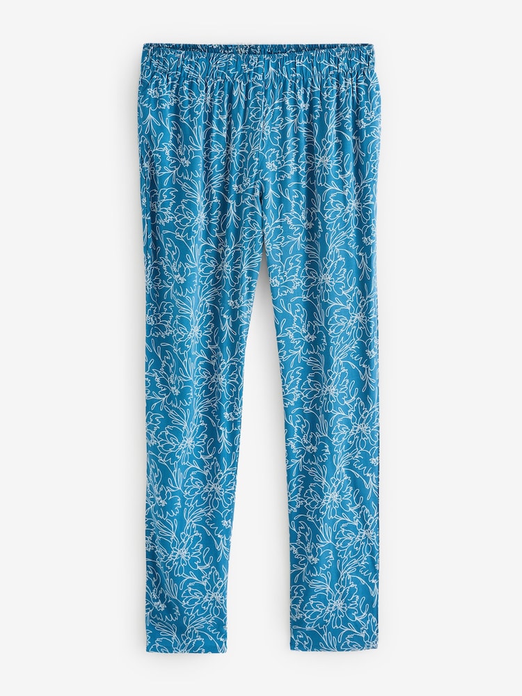 Triumph Boyfriend Fit Blue Pyjamas - Image 3 of 3