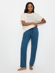 Triumph Pink Mix & Match 100% Cotton Jersey Trousers X 02 - Image 4 of 5