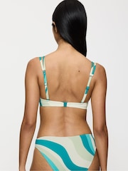 Triumph Blue Summer Mix and Match Wired and Padded Bikini - Image 2 of 5