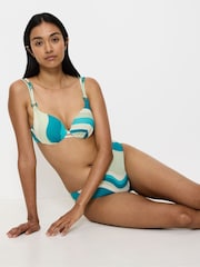 Triumph Blue Summer Mix and Match Wired and Padded Bikini - Image 4 of 5