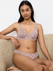 Triumph Amourette Wired and Padded White Bra - Image 4 of 5