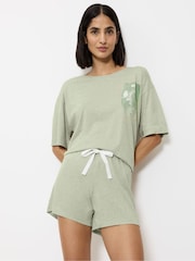 Triumph Green Endless Comfort Pyjamas - Image 1 of 5