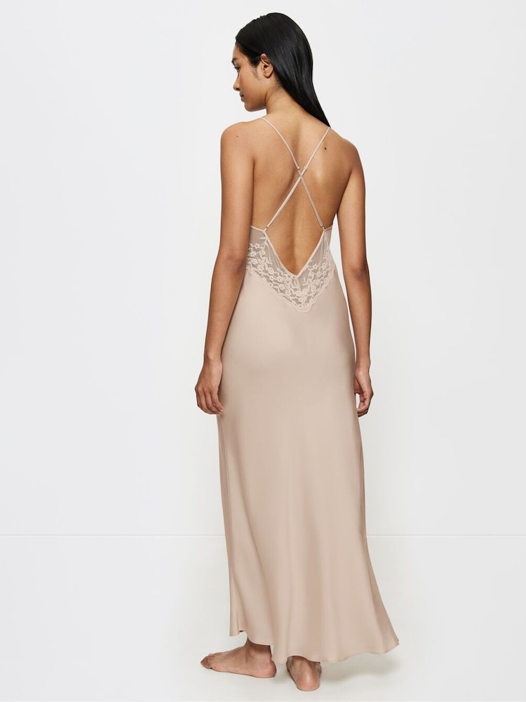 Triumph Nude Wild Azalea Florale Nightdress - Image 2 of 5 Triumph Nude Wild Azalea Florale Nightdress - Image 2 of 5