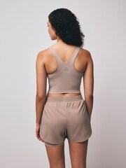 adidas Brown ALL ME MS TANK - Image 3 of 6