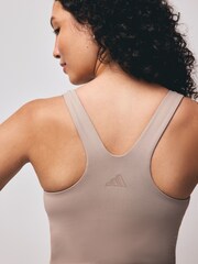 adidas Brown ALL ME MS TANK - Image 4 of 6