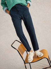 White Stuff Blue Twister Chino Trousers - Image 3 of 6