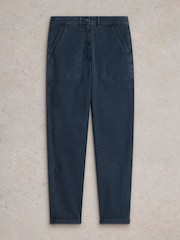 White Stuff Blue Twister Chino Trousers - Image 5 of 6