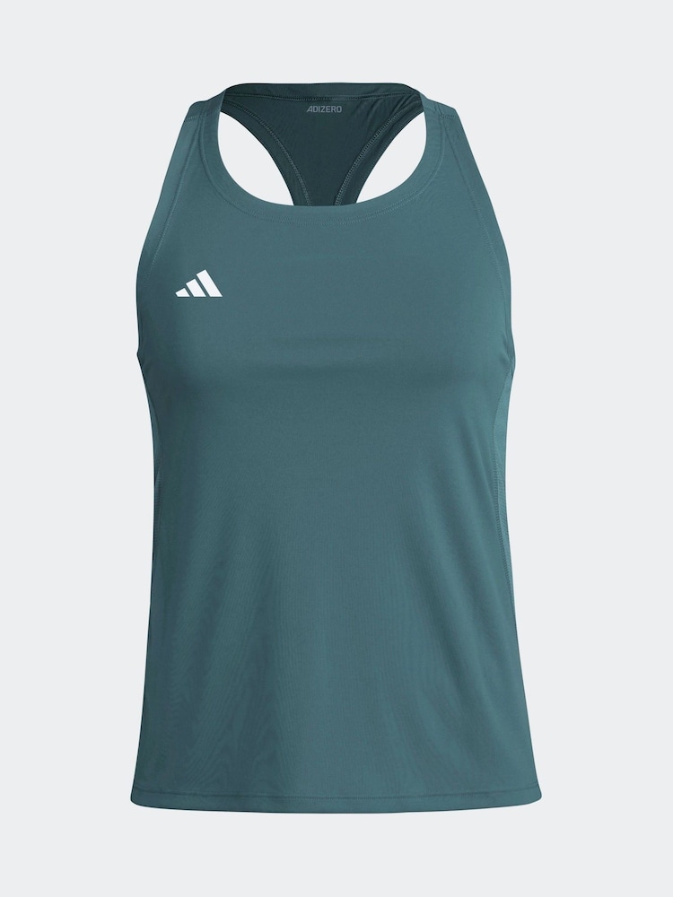 Verde - Colete regata adidas Adizero - Imagem 1 de 2