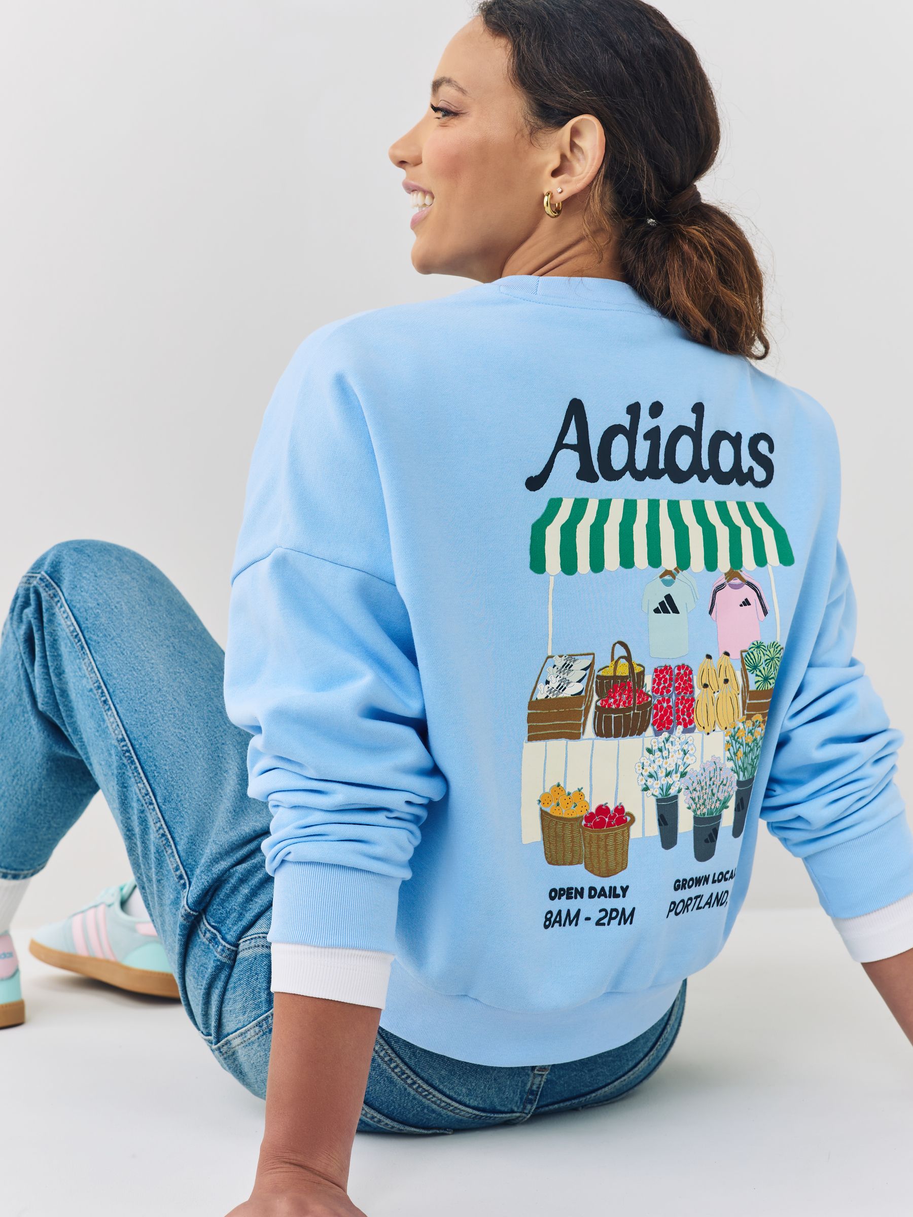 新品M Adidas FAIR ISLE SWEATSHIRT KS5964 FAIR ISLE SWEATER - Grey | adidas Hong Kong