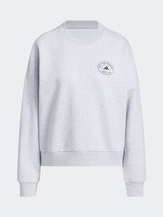adidas Grey Farmers Market Graphic Loose Fit Sweatshirt - Image 1 of 1