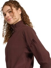 adidas Brown ALL SZN Winterized Full Zip Track Top - Image 4 of 6
