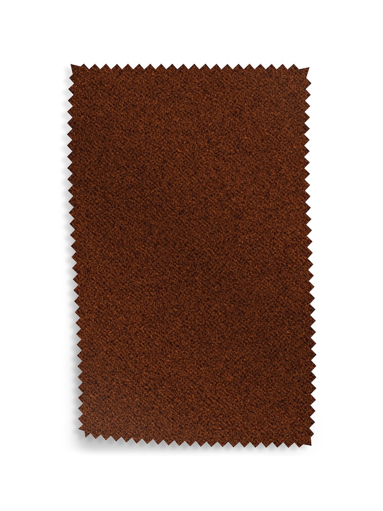 MADE.COM Orange Soft Touch Boucle Upholstery Swatch - Image 1 of 1
