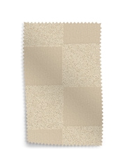 MADE.COM Oatmeal Natural Blenets Check Upholstery Swatch - Image 1 of 1