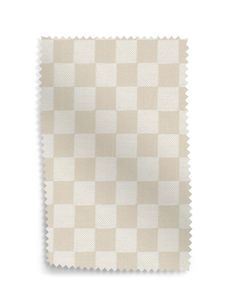 MADE.COM Natural Blenets Check Mini by Harlequin Swatch - Image 1 of 1