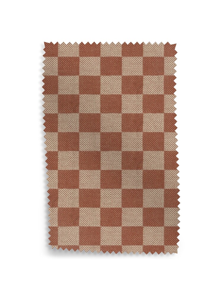 MADE.COM Orange Blenets Check Mini by Harlequin Swatch - Image 1 of 1