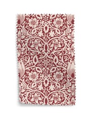 Morris & Co Burgundy Red Borage by Morris and Co Upholstery Swatch - Image 1 of 1