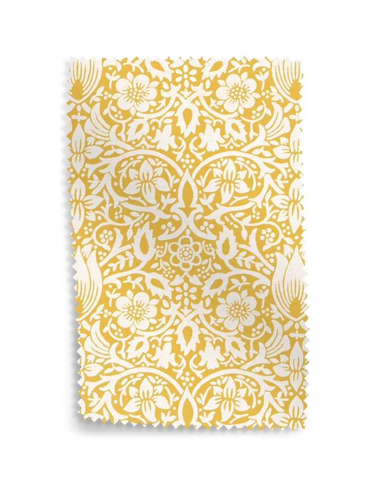 Morris & Co Sunflower Yellow Borage by Morris and Co Upholstery Swatch - Image 1 of 1