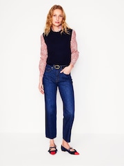 Boden Cream Felicity Heart 100% Cotton Blouse - Image 5 of 6