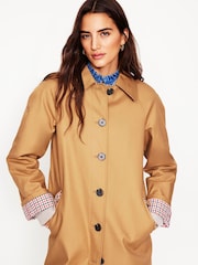 Boden Brown Windsor Heritage 100% Cotton Trench Coat - Image 2 of 7