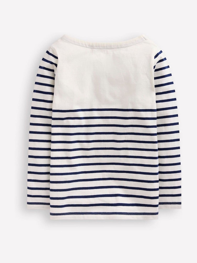 Boden Ella Breton 100% Cotton T-Shirt - Изображение 2 из 3