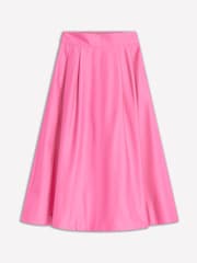Boden Pink Isabella Cotton Sateen Skirt - Image 5 of 5