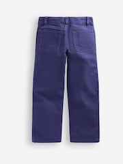 Boden Blue Cherries Patch Pocket Trousers - Image 2 of 3