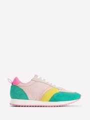Boden Pink Runner Trainers - Image 2 of 5